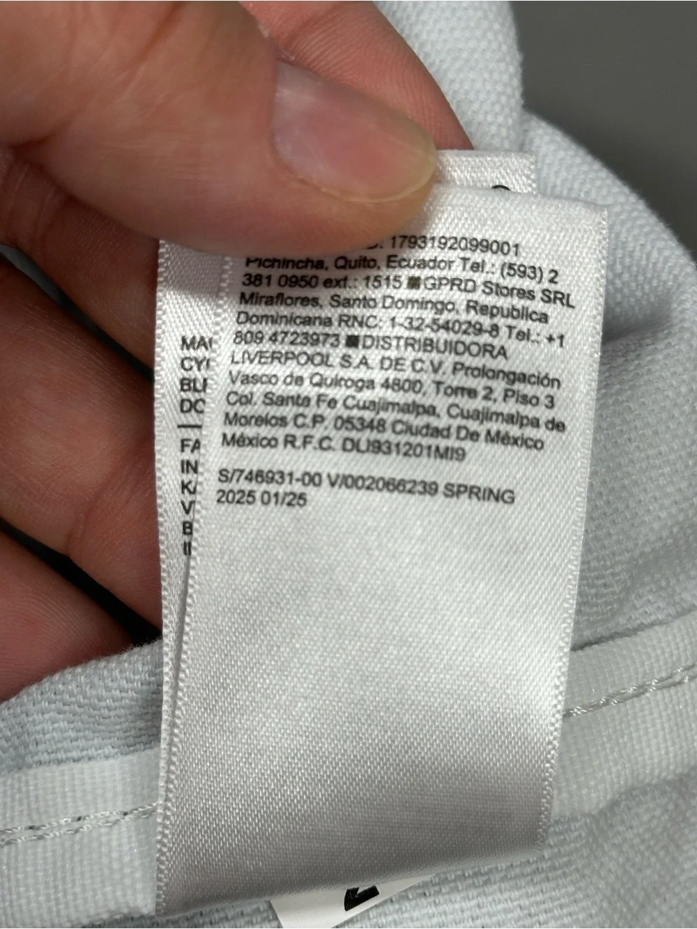 Athleta 100% Cotton Canvas Ombre Tote Bag, Fully Lined